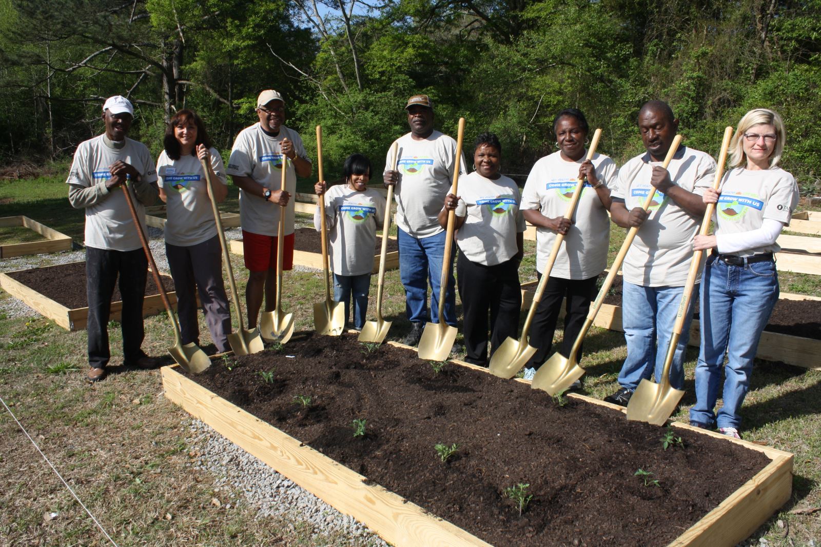 Community gardens in west Georgia