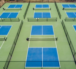 Pickleball courts
