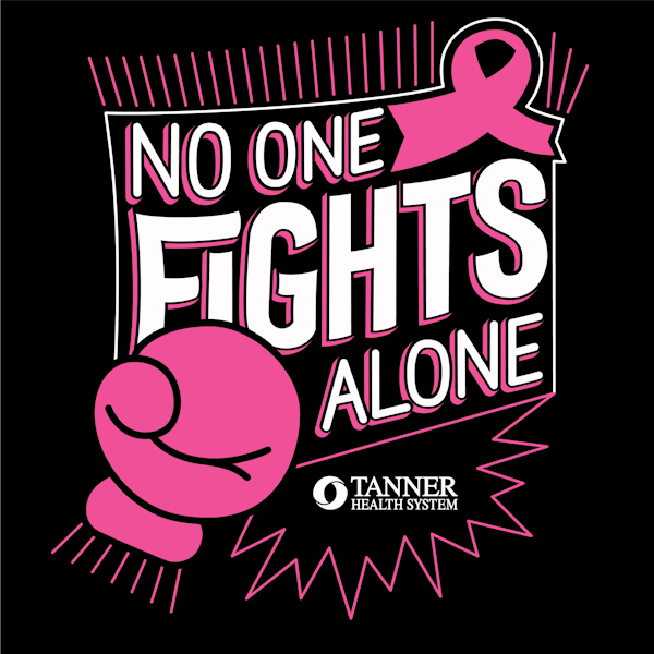 Breast cancer T-shirt design