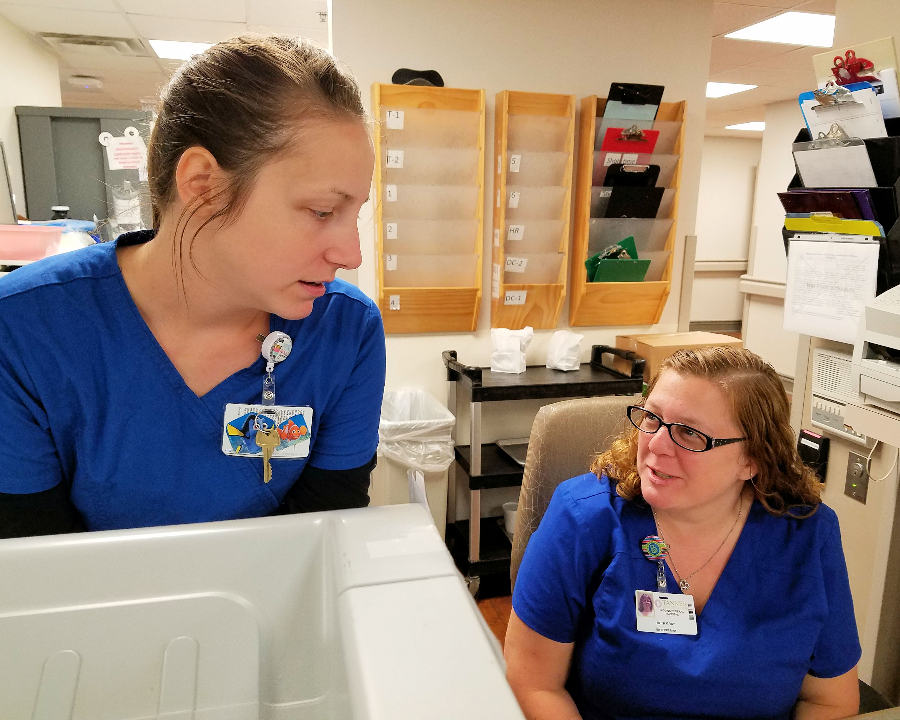 Nurses from Higgins General Hospital