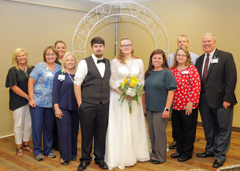 Tanner staff at the Hand-Haynes wedding