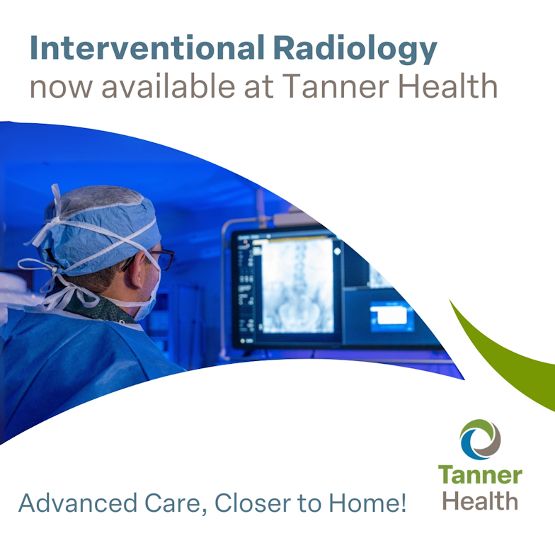 Interventional Radiology now at Tanner Health