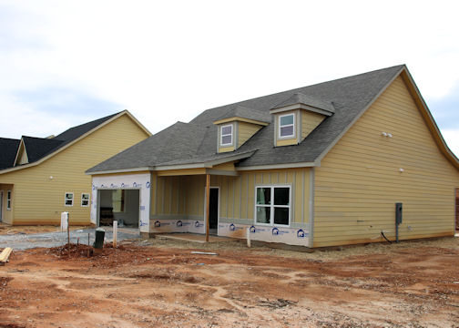 The Preserve at The Birches on Maple is under construction