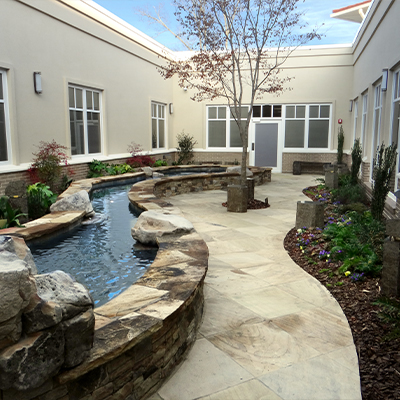 Outside Koi Pond