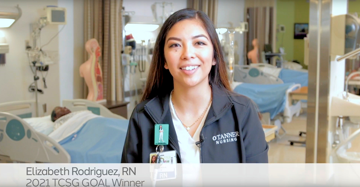 Elizabeth Rodriguez, RN, speaking in video for WGTC.