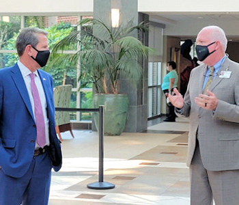 Gov. Kemp Tours Tanner Medical Center/Carrollton